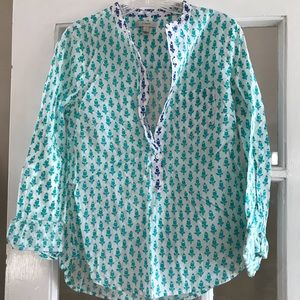 J.Crew button down popover